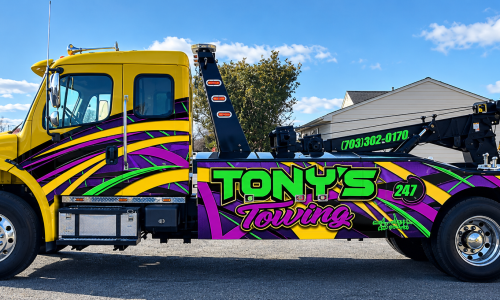 Camión de remolque TONY’S Towing